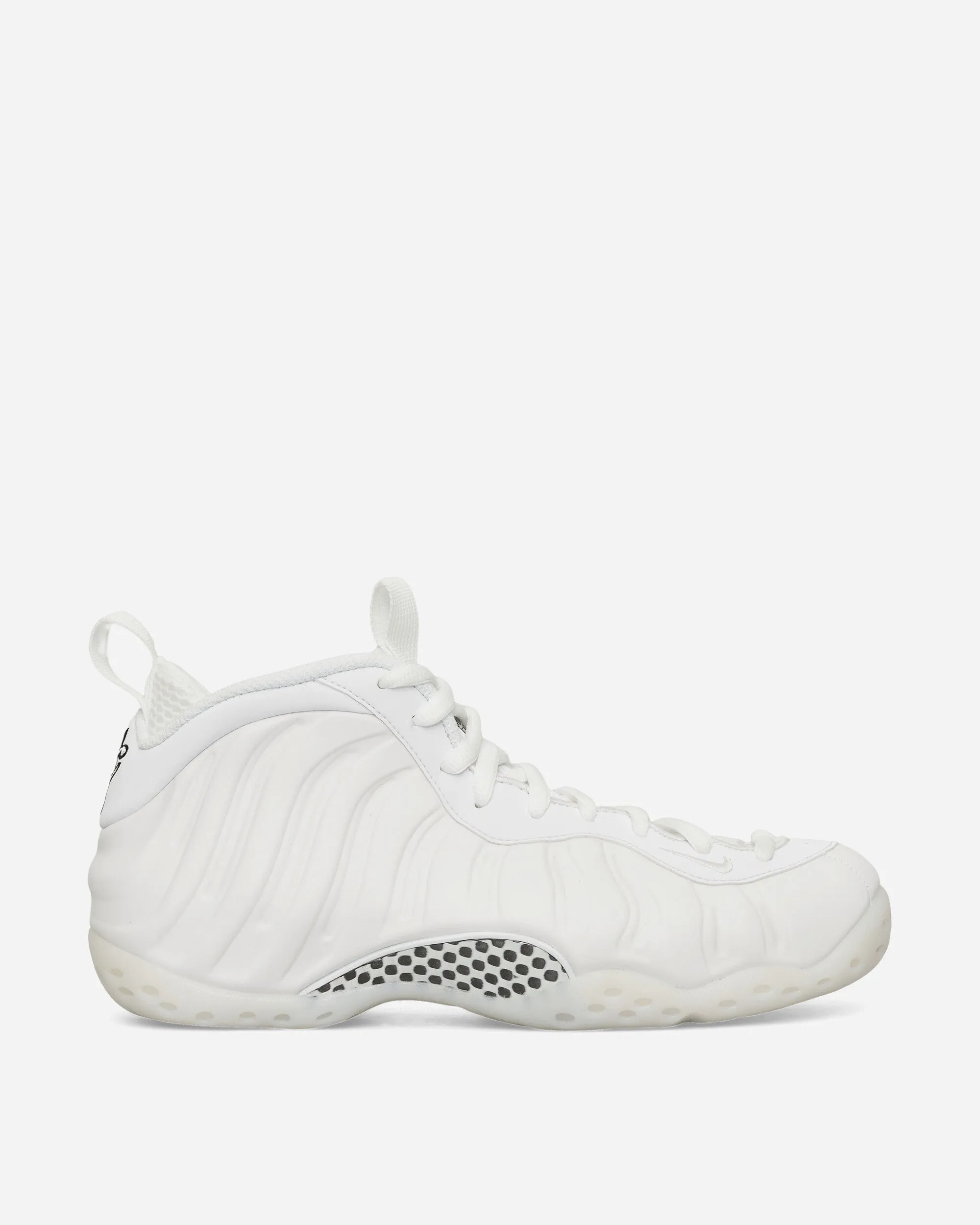 Street Ball Air Foamposite One Sneakers Triple White