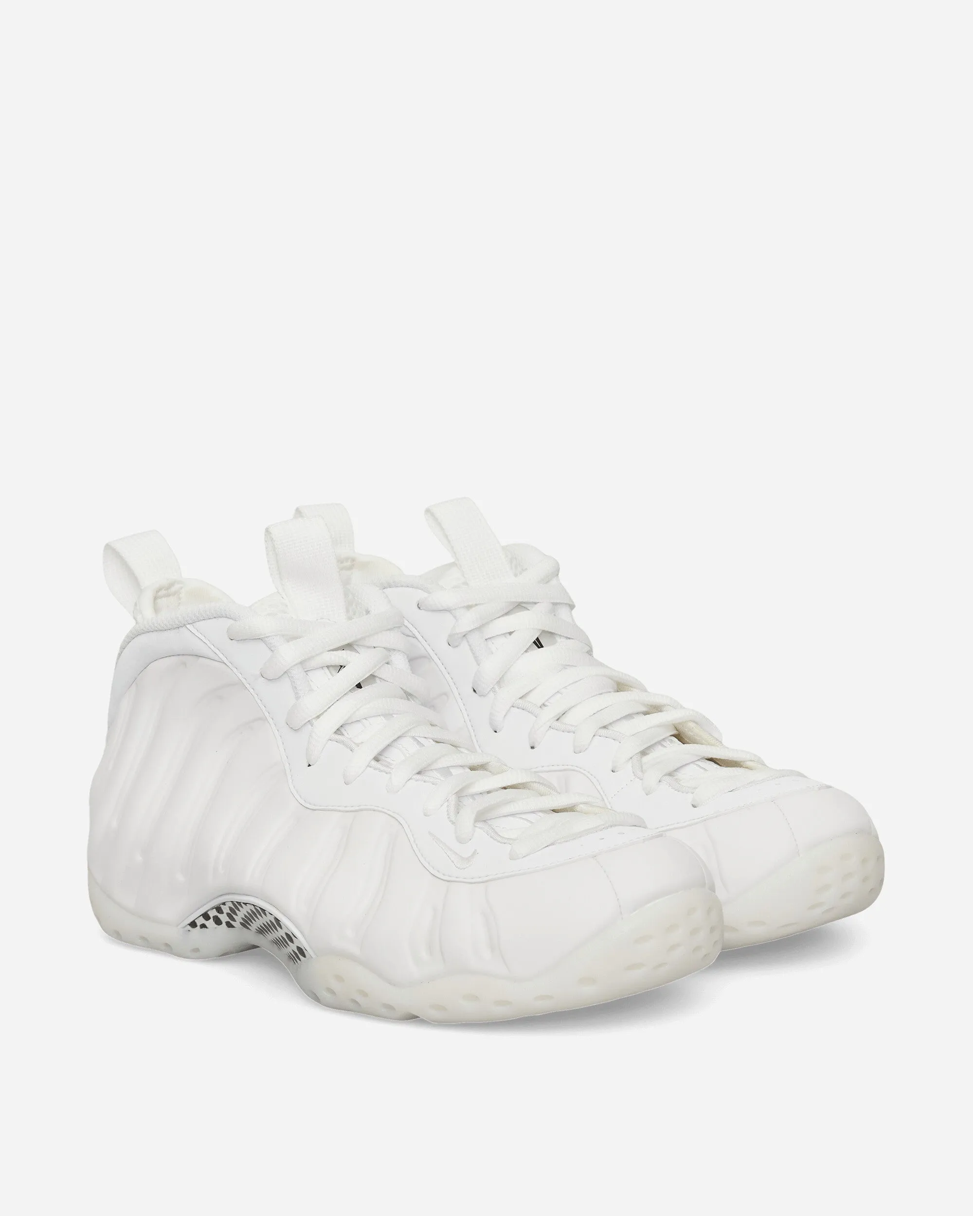 Air Foamposite One Sneakers Triple White Light Core Snow Warm