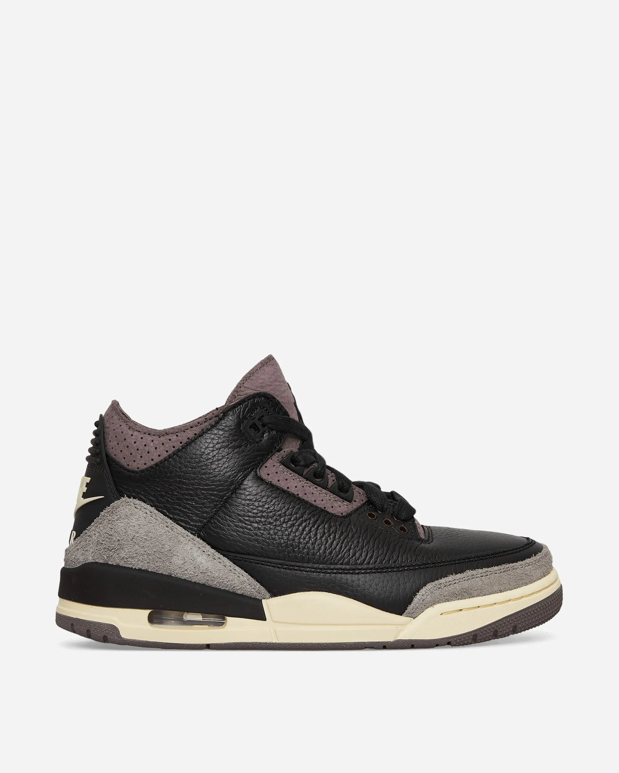 Frost Safe Women's A Ma Mani??re Air Jordan 3 Sneakers Black / Flat Pewter