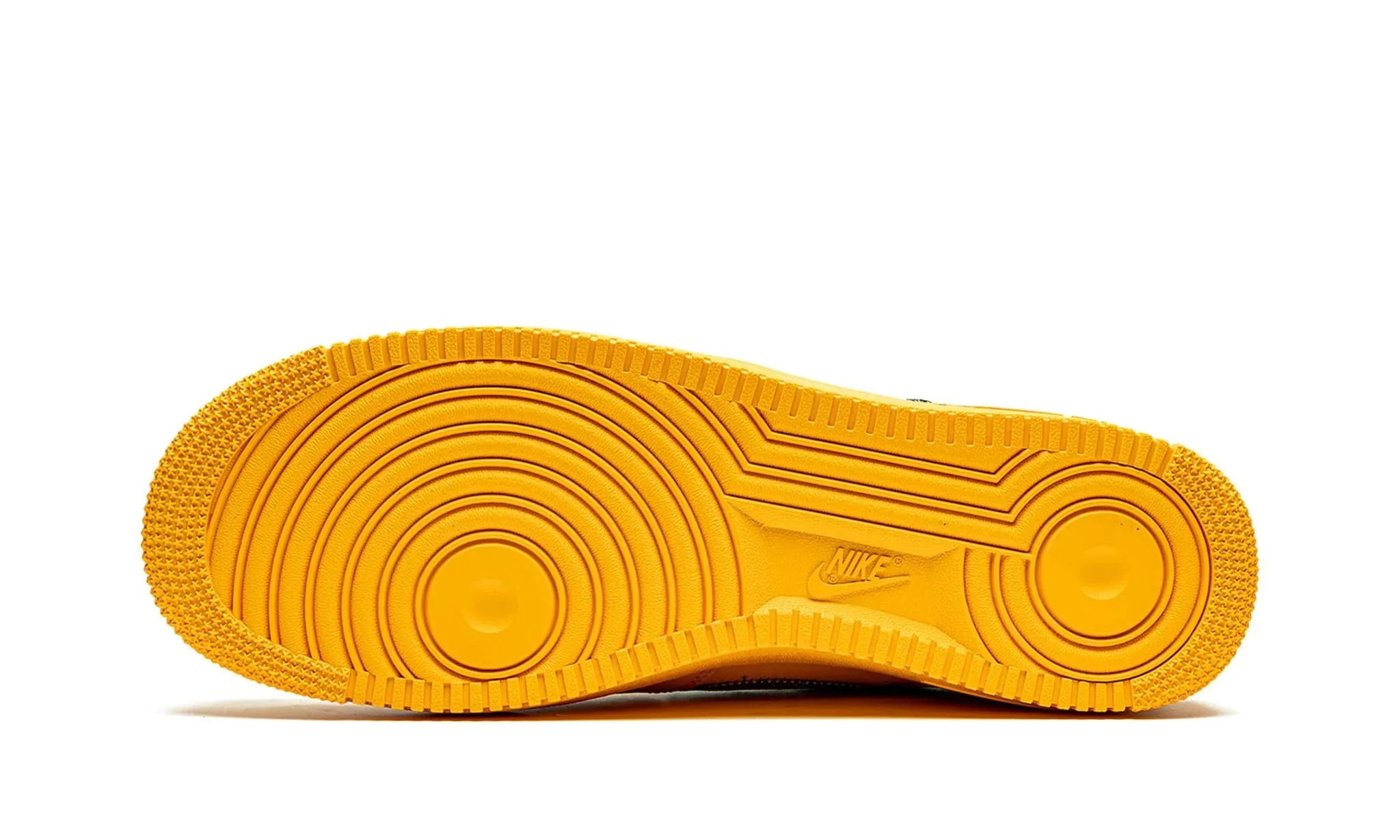 Nike x Off-White AF1 "University Gold Metallic Silver" On demand FlexibleOutsole