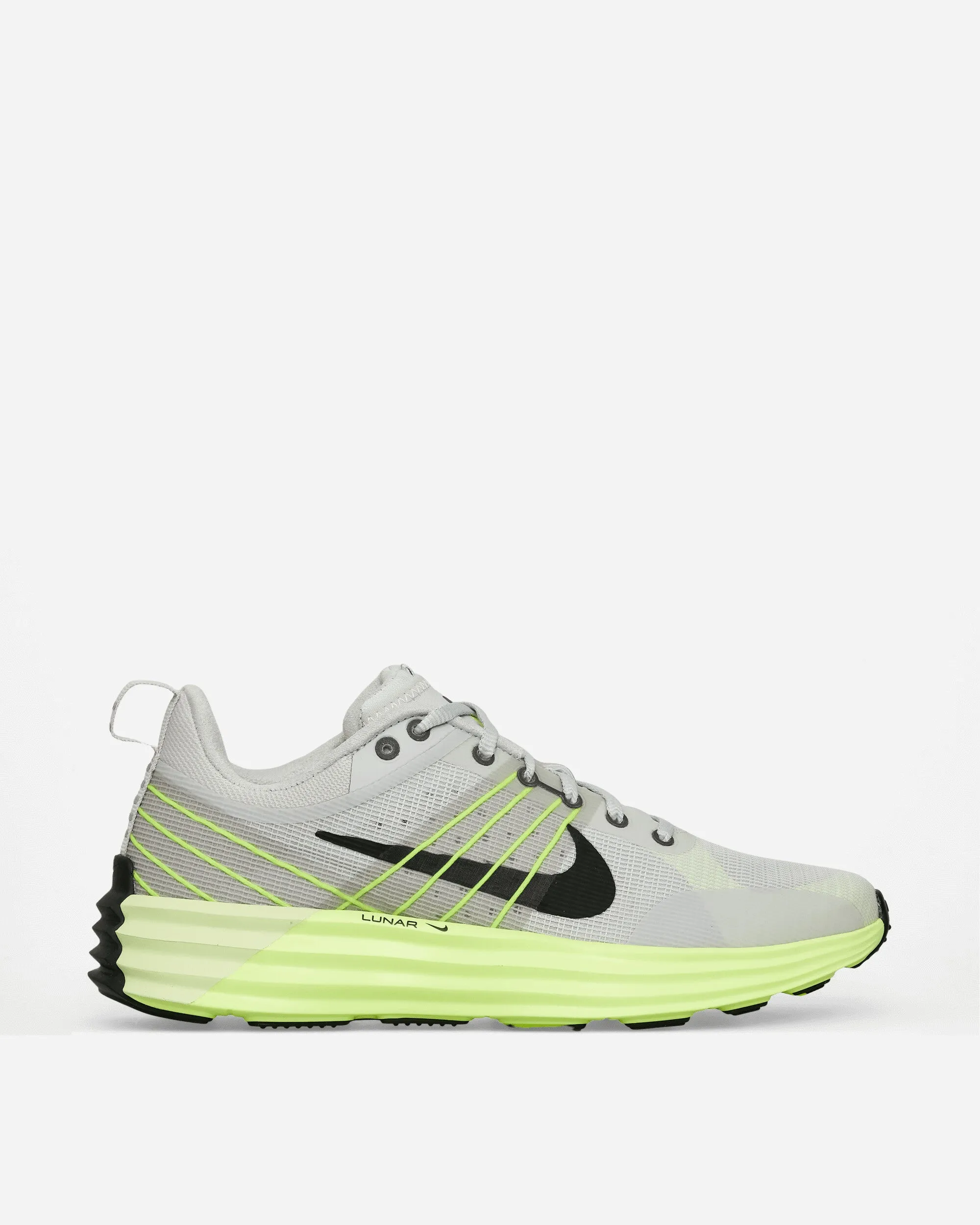 Lunar Roam Sneakers Neutral Grey / Volt Heritage Line Soft Cushioning