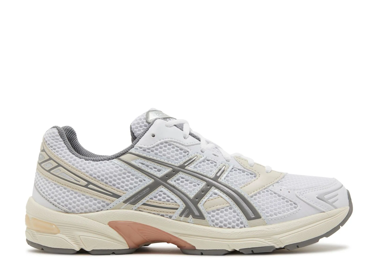 Flat Outsole Asics Gel-1130 White Clay Grey