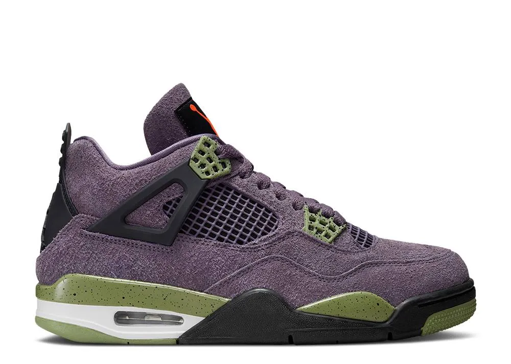 Air Jordan 4 Canyon Purple Rubber   sole Open Feel