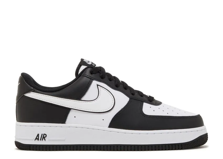 Nike Air Force 1 Low '07 White Swoosh Panda Comfortable Foot Cozy Interior