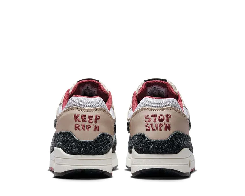 College Style Nike Air Max 1 Prm "Keep Rippin?? Stop Slippin"