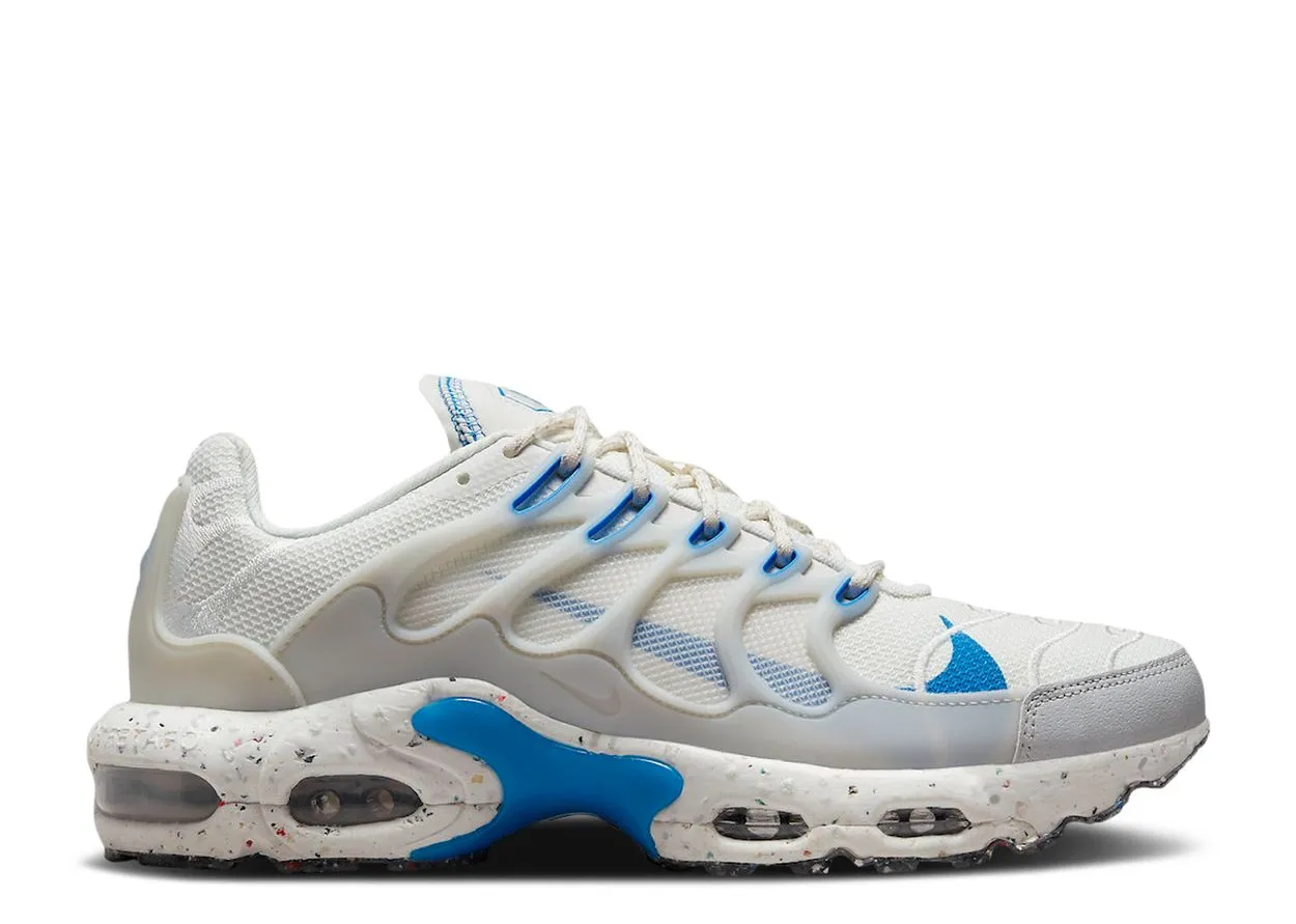 Grip Sole Anti Slip Feature Nike Air Max Terrascape Plus White Pure Platinum Blue