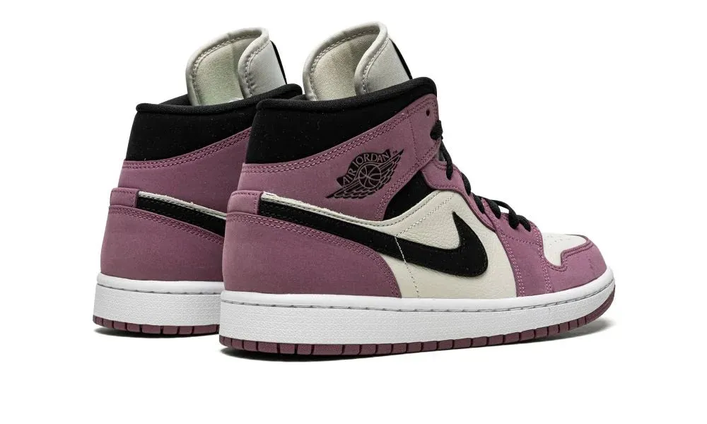 Storm Jog Wmns Air Jordan 1 Mid SE Mulberry/Berry Pink