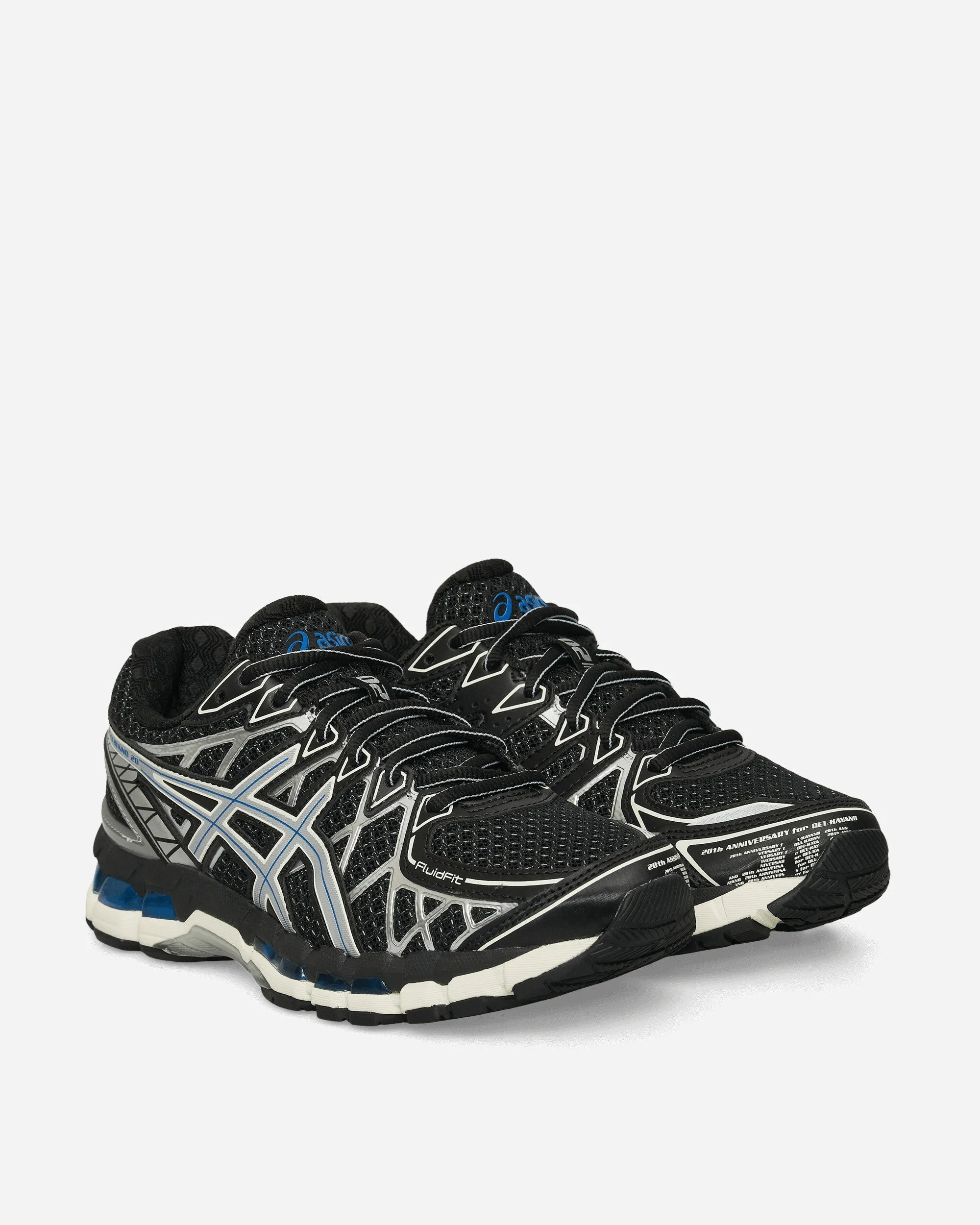 GEL-Kayano 20 Sneakers Black / Pure Silver Icon Edge Mountain Strong