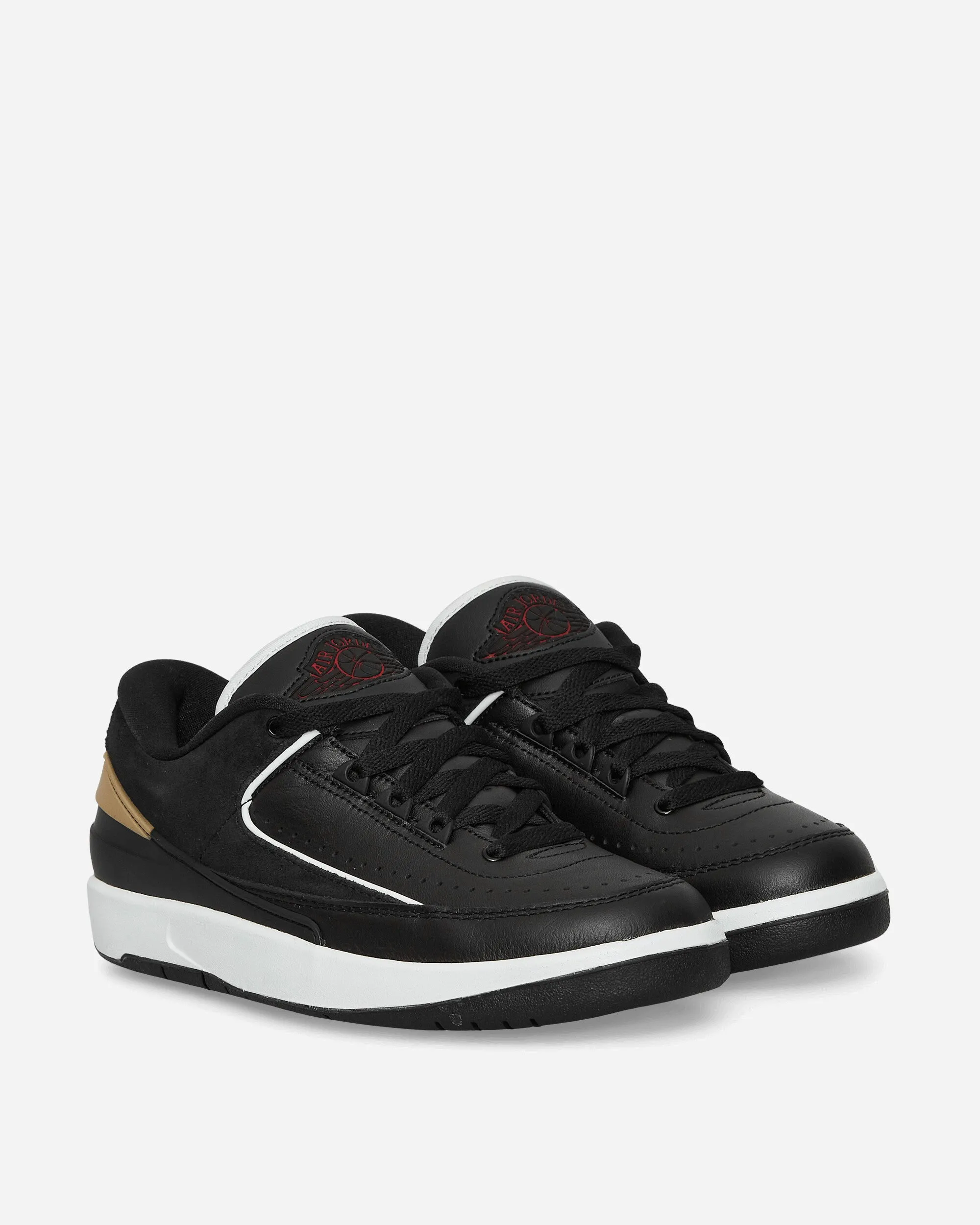Crystal Glow mud proof Women's Air Jordan 2 Retro Low Sneakers Black