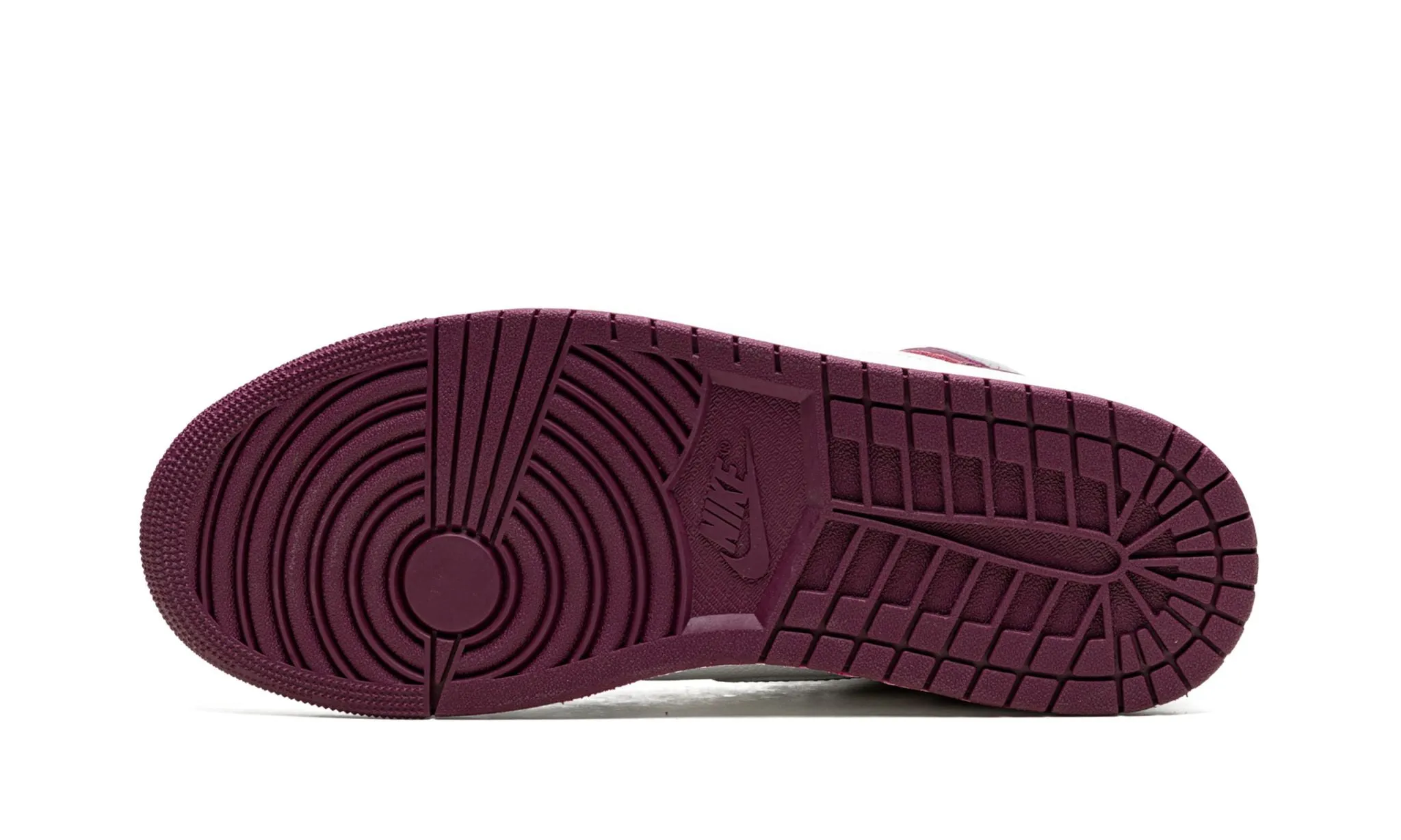 Air Jordan 1 Retro High OG Bordeaux Reinforced toe Cross Town