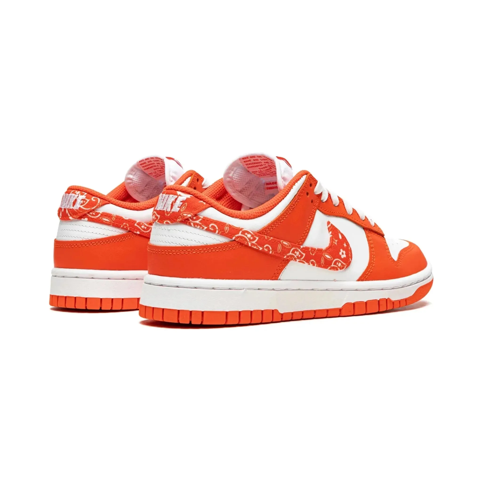 King Strong Nike Dunk Low "Orange Paisley" (W)