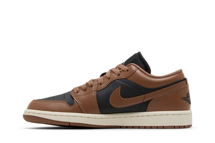 Mesh Upper Stable base Wmns Air Jordan 1 Low 'Archaeo Brown'