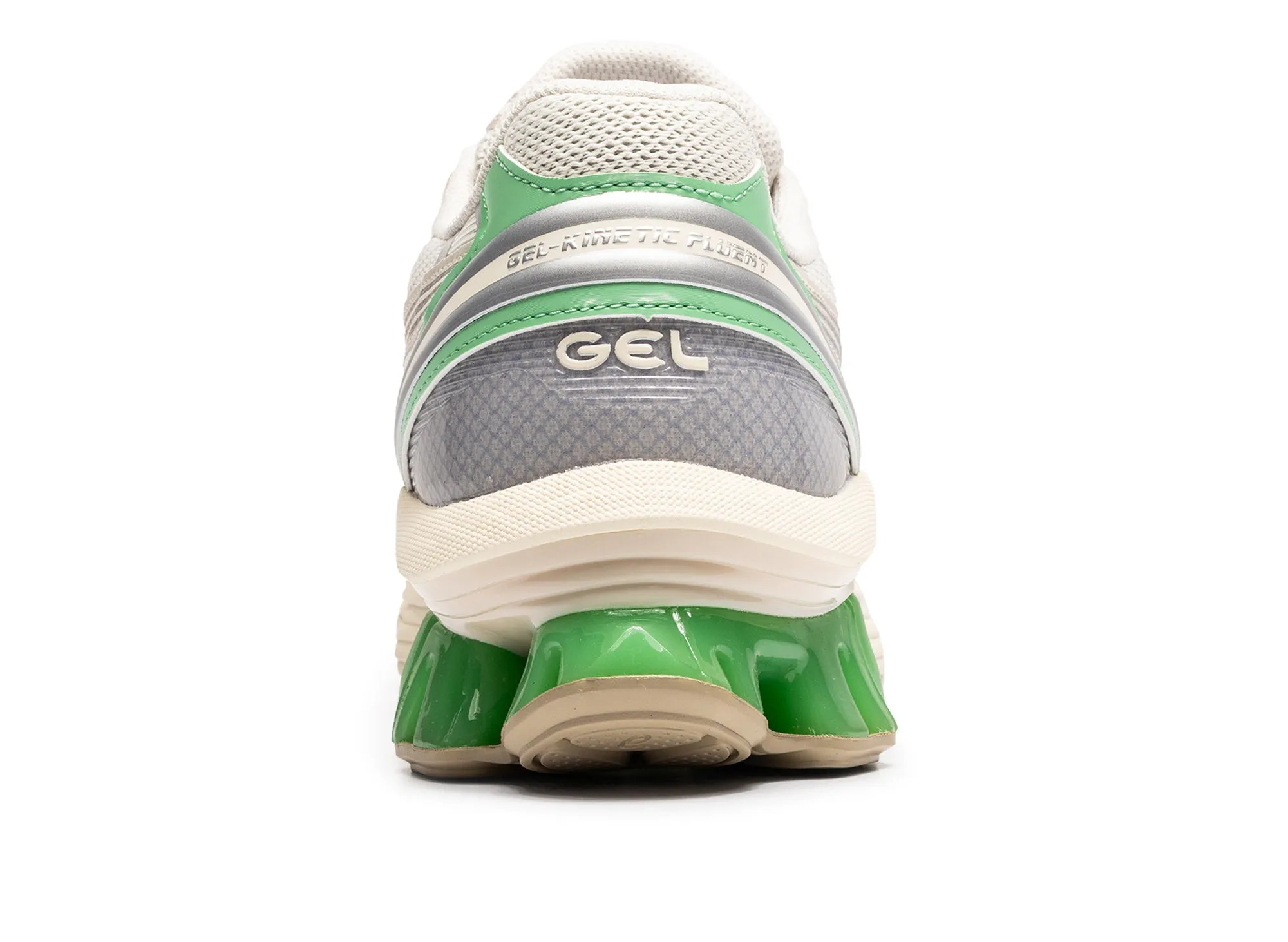 Asics Gel-Kinetic Fluent 'Smoke Grey / Pure Silver' Comfort Run Teen Edge