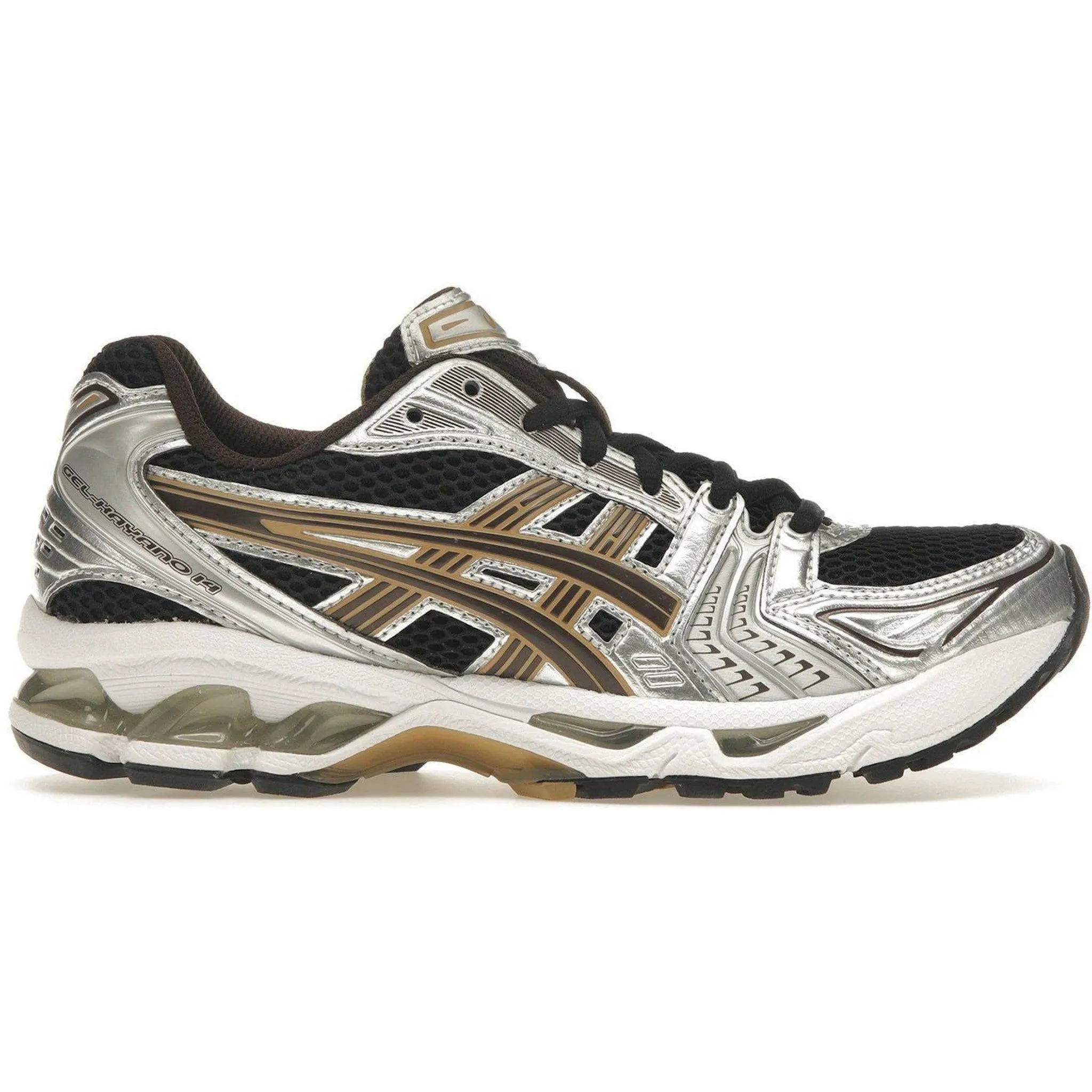 Matte Edge Easy Flow ASICS Gel-Kayano 14 Black Coffee Silver