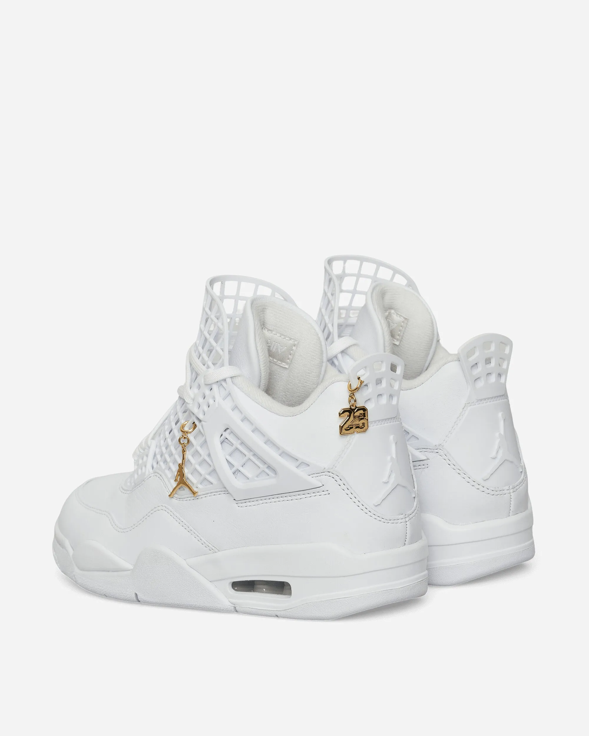 Planet Mood Storm Guard Women's Air Jordan 4 Net Sneakers White