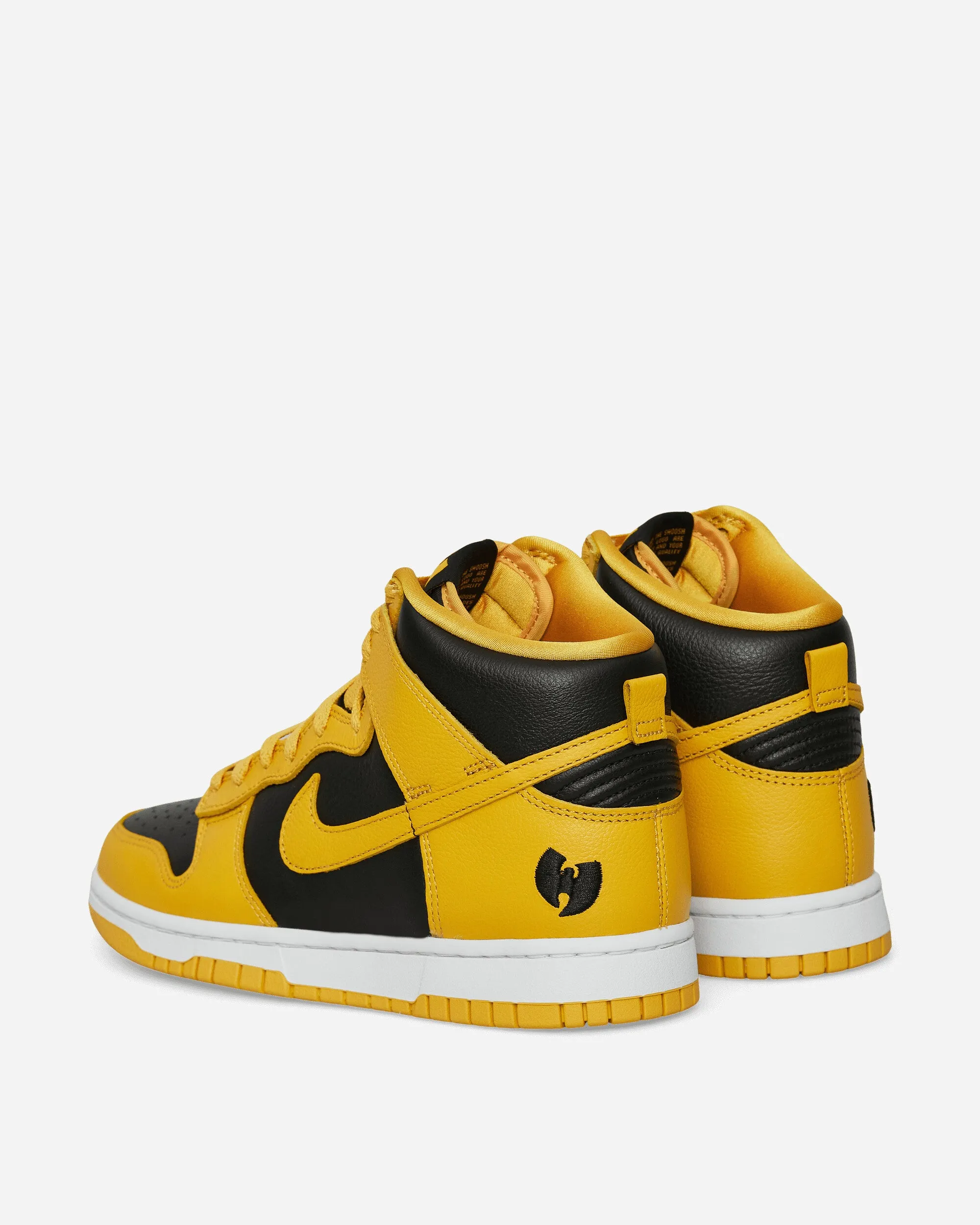 Light Core Wu-Tang Clan Dunk High Sneakers Black / Pollen