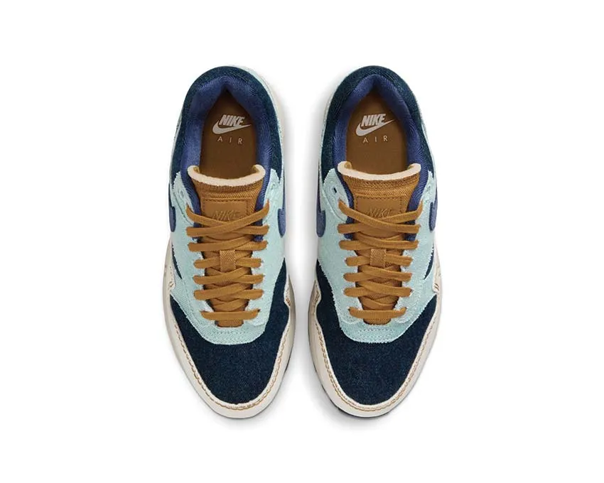 Comfortable to walk Coffee Run Nike Air Max 1 '87 W "Denim Aura"