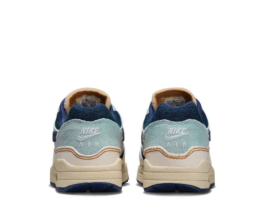 Freedom Walk Chic Style Nike Air Max 1 '87 W "Denim Aura"