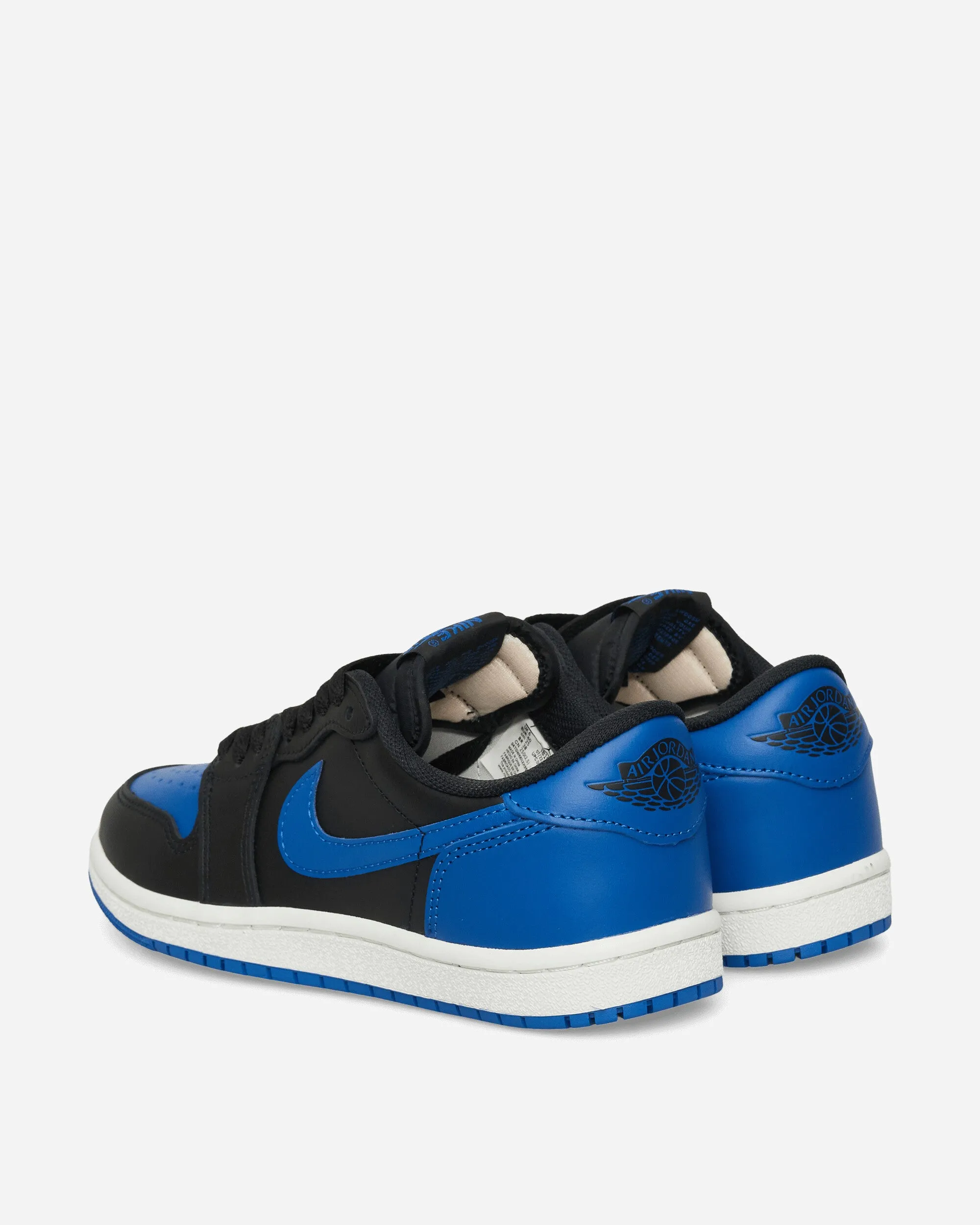 Wide toe box Comfort Outsole Air Jordan 1 Low '85 Sneakers Black / Varsity Royal