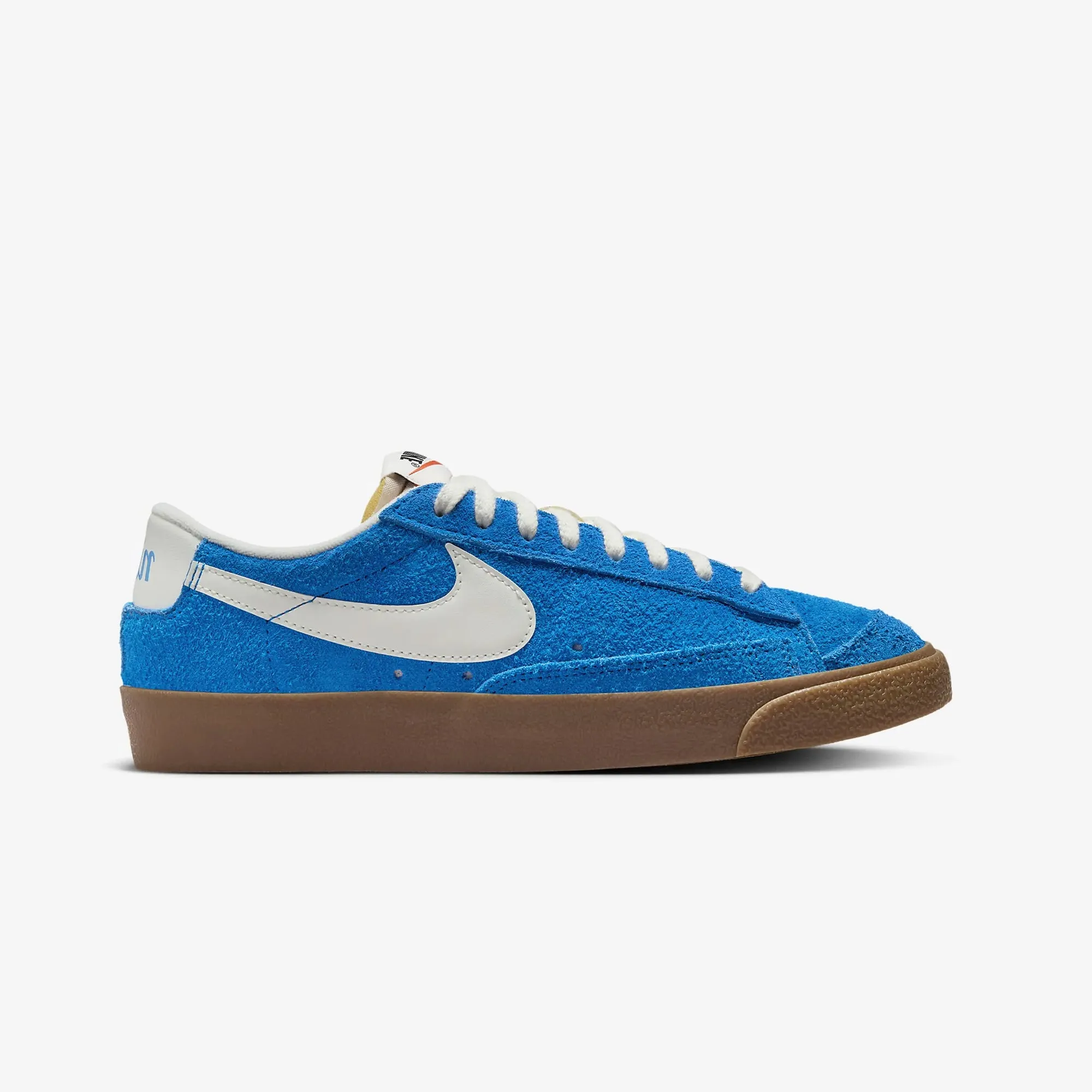 Nike | BLAZER LOW '77 VINTAGE { PHOTO BLUE/SAIL-GUM MED BROWN-BLACK Star Shine Lace Tie