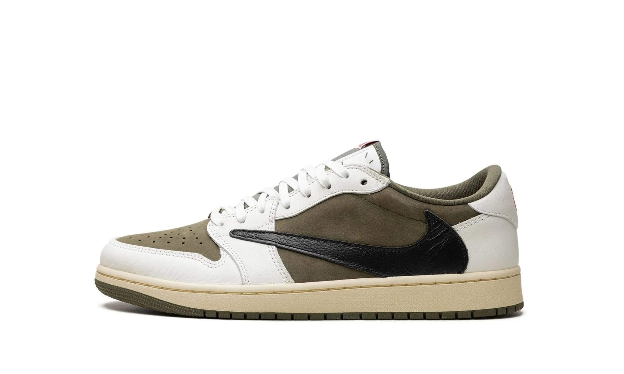 Travis Scott x Air Jordan 1 Low OG SP 'Medium Olive' Any Path Polish Look