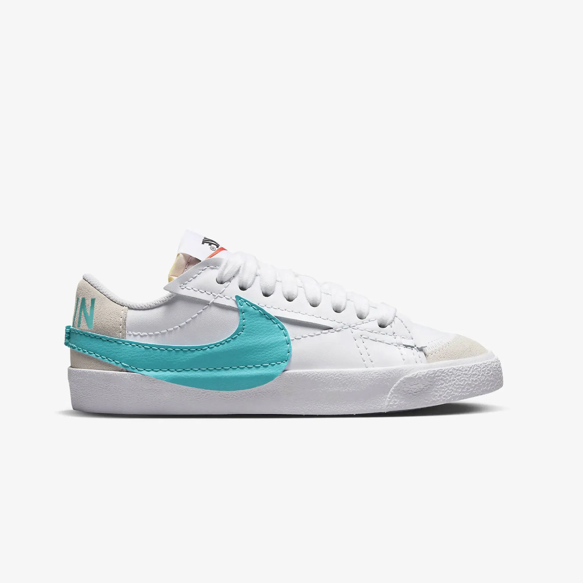 Nike | BLAZER LOW '77 JUMBO { WHITE/DUSTY CACTUS-SUMMIT WHITE French Soft Spring Jump
