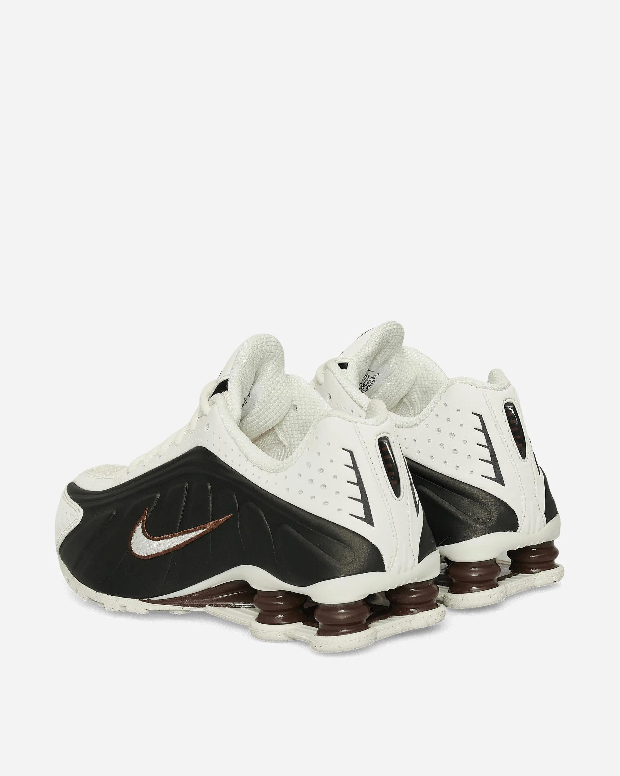 Women's Shox R4 Sneakers Sail / Fauna Brown Club Night Low Profile