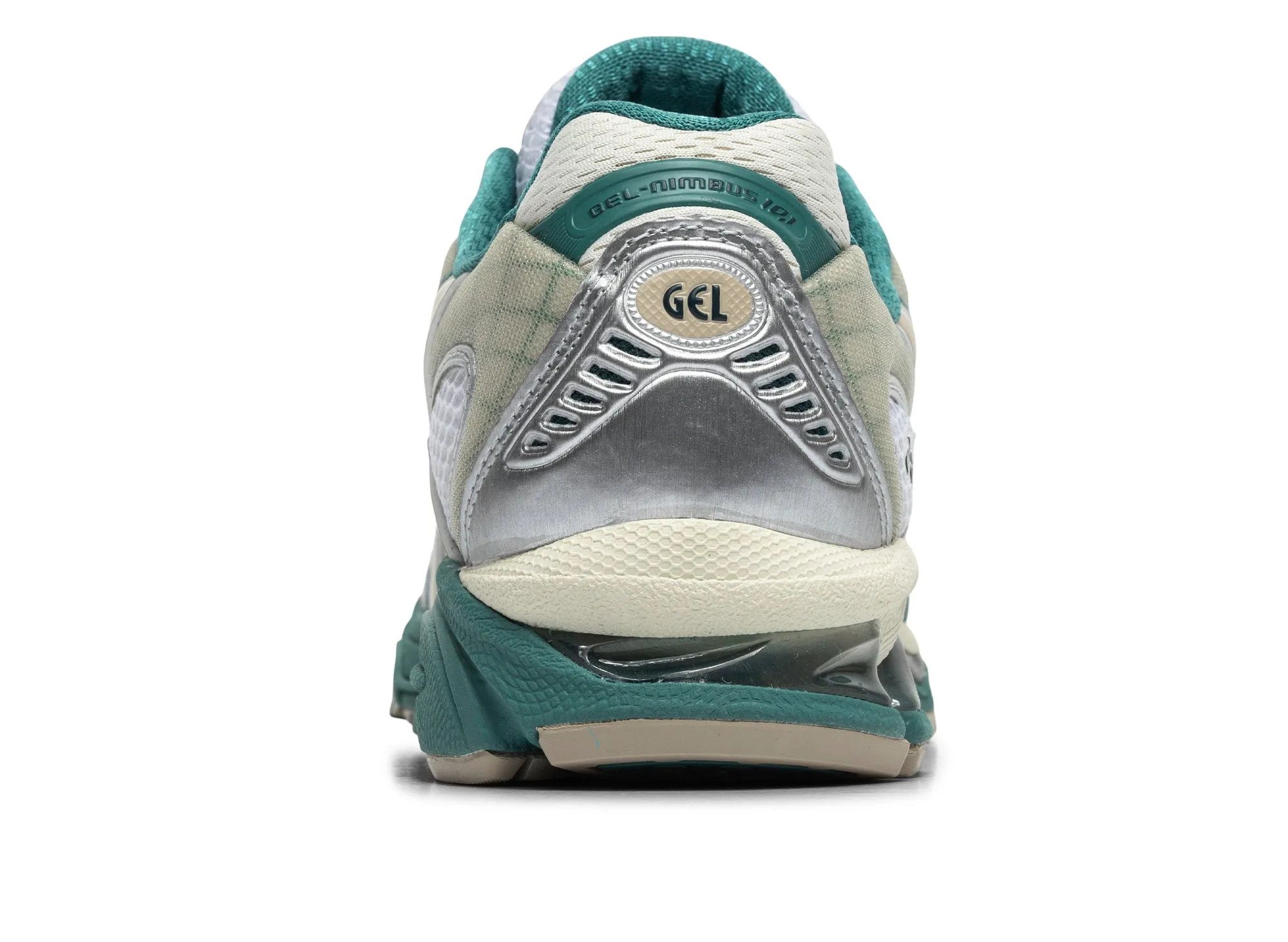 Asics Gel-Nimbus 10.1 'White / Rainy Lake' Shock absorption