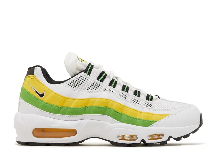 Urban Walking Nike Air Max 95 Essential White Green Apple Tour Yellow