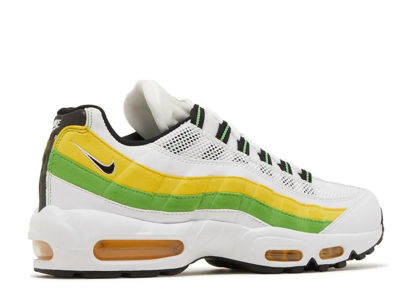 Speed Step Fashion Mood Nike Air Max 95 Essential White Green Apple Tour Yellow