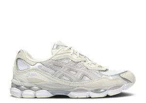 Treaded Sole Asics Gel-NYC White Oyster Grey