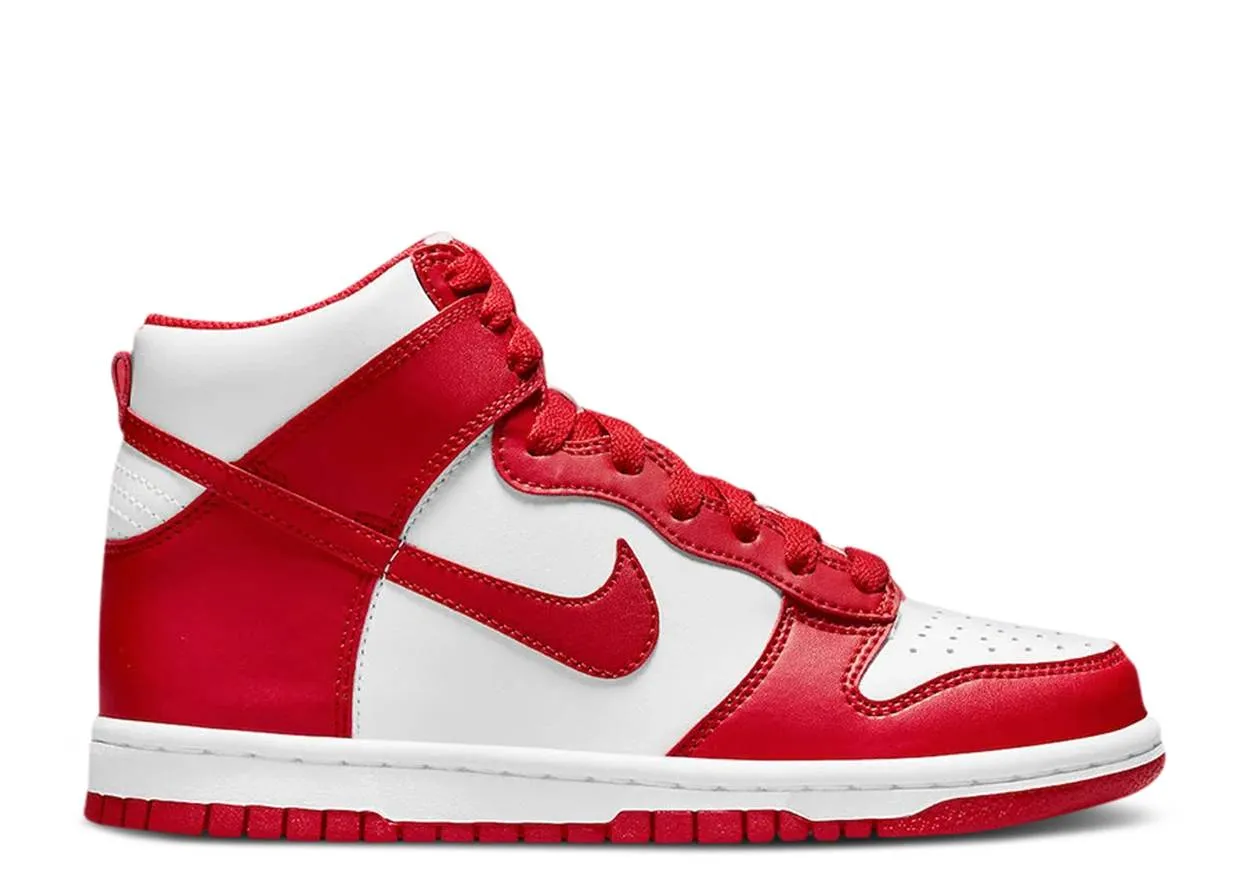 Nike Dunk High University Red Comfy Pair Memory Foam