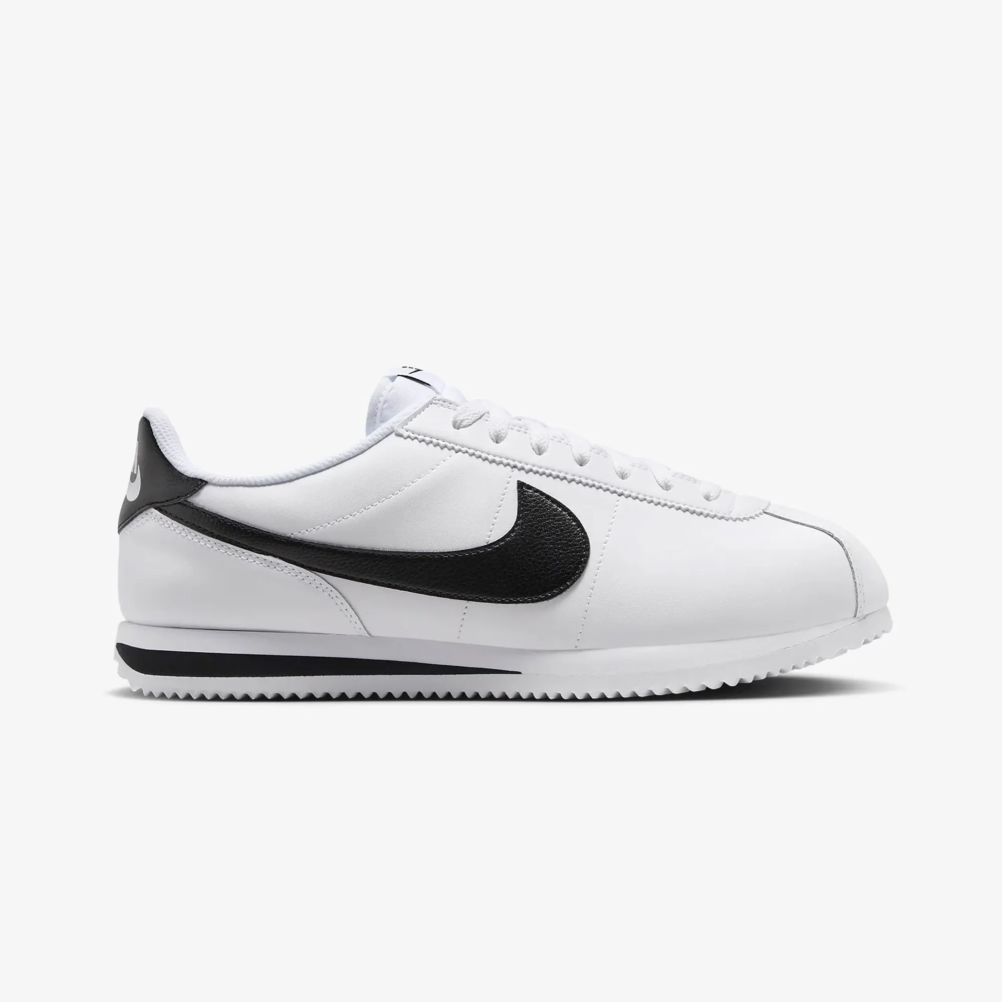 Shiny Tone Road grip NIKE | CORTEZ { WHITE/BLACK