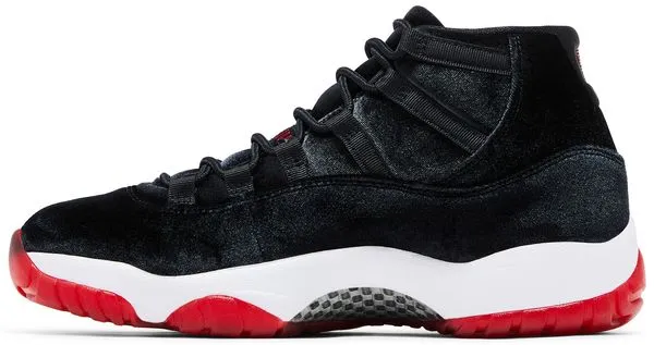 Flexible Fit TPU sole Jordan 11  "Bred Velvet" Women's