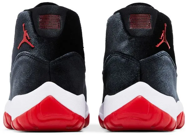 Jordan 11  "Bred Velvet" Women's Compact