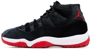 Jordan 11  "Bred Velvet" Women's Lightweight Comfortable to walk