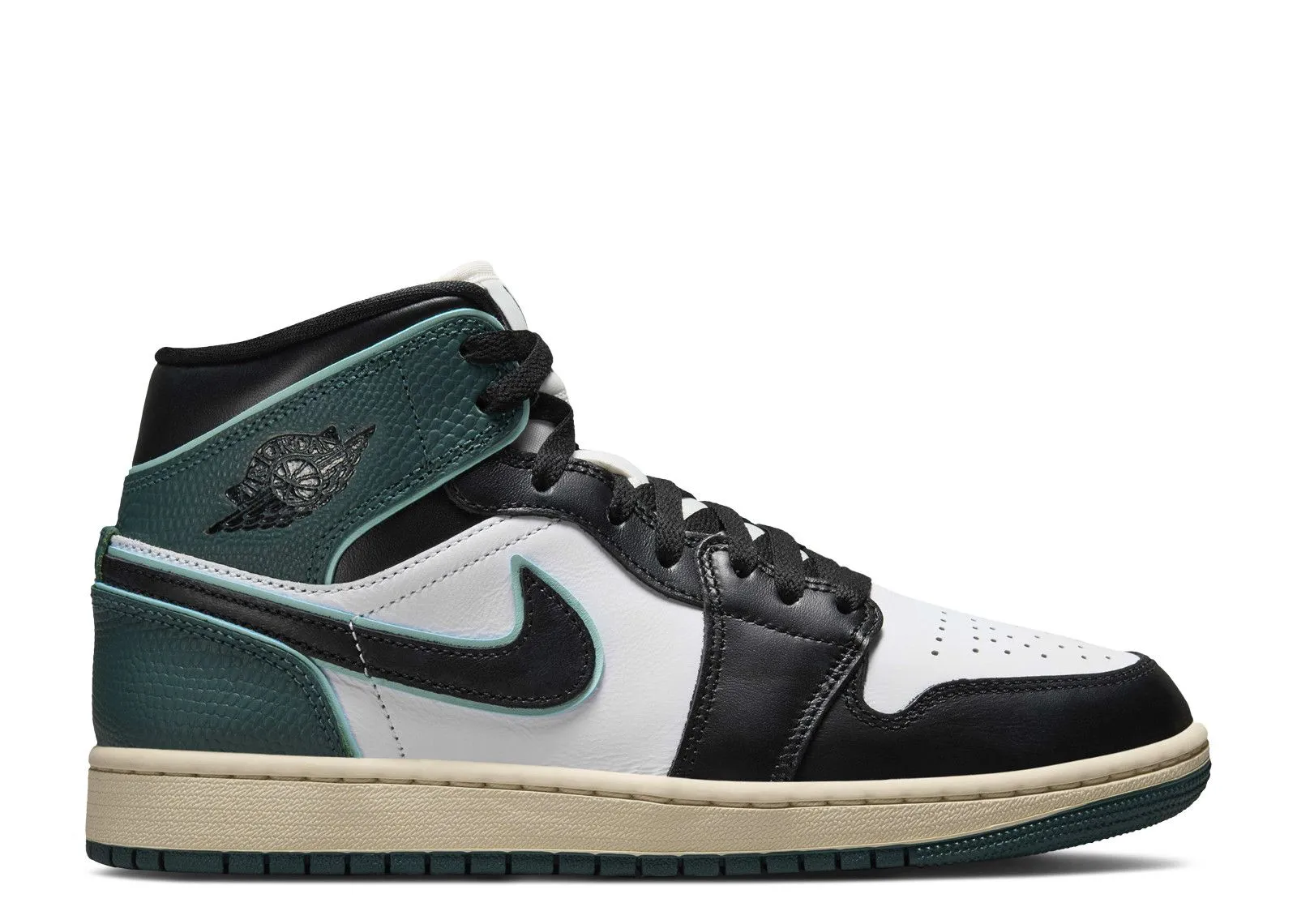 Air Jordan 1 Mid SE Oxidized Green Cloud Step