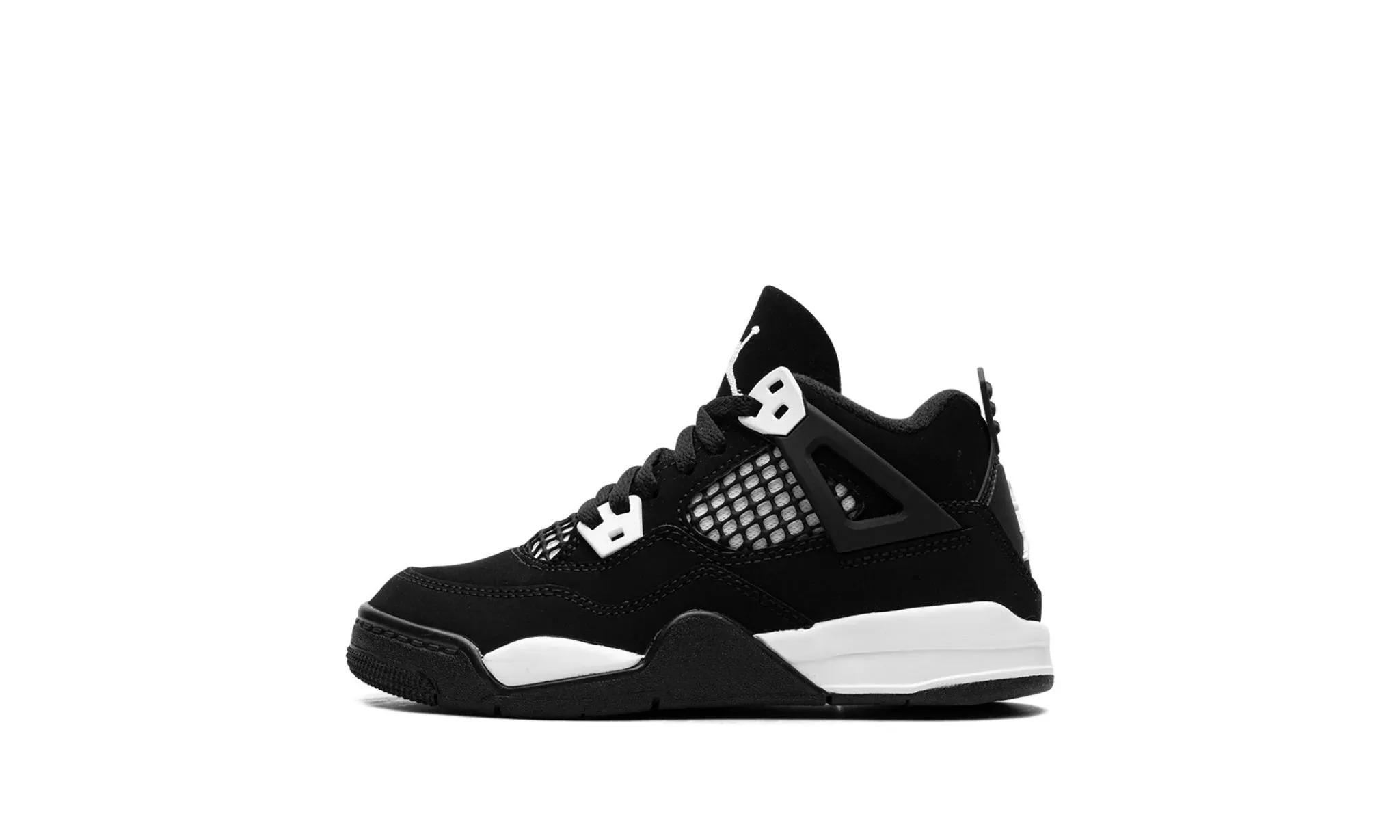 Heat Step Jordan 4 Retro "White Thunder" Pre-school