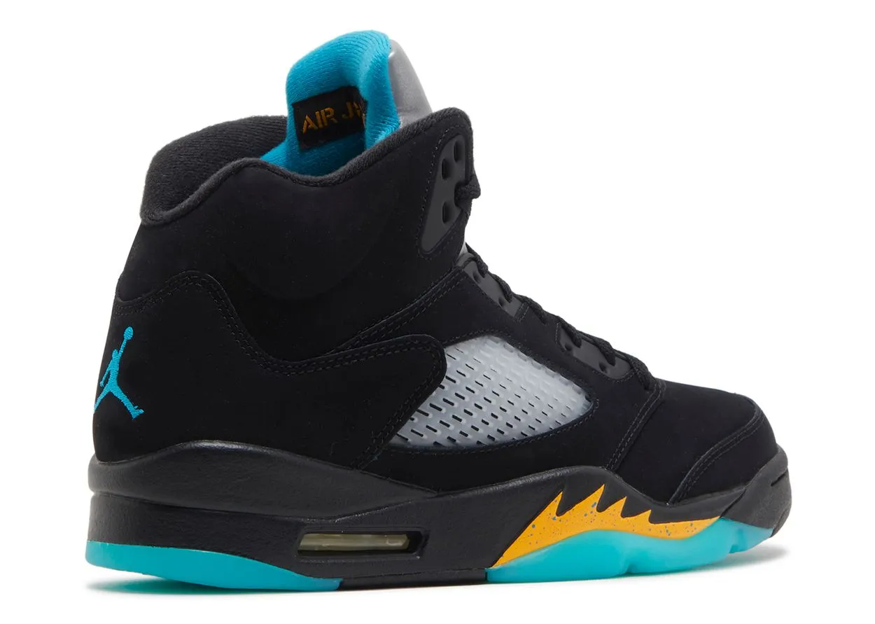 Speed Walk Daily Commute Air Jordan 5 Retro Aqua
