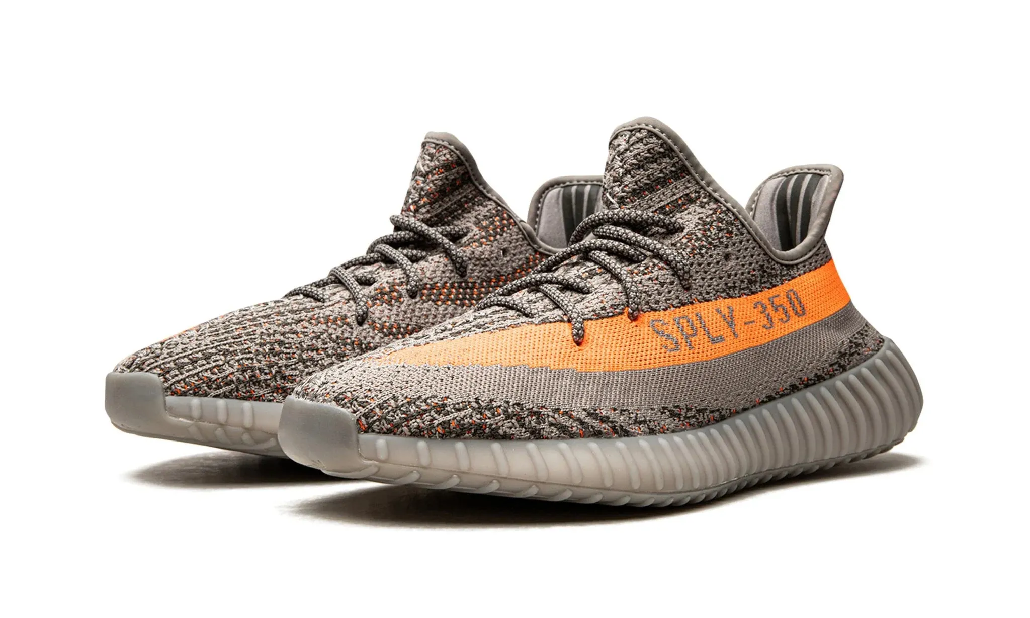 Shape Hold Block Stride Adidas Yeezy Boost 350 V2 "Beluga Reflective"