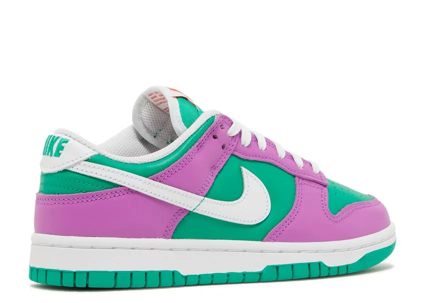 Low noise Simple Edge Nike Dunk Low Stadium Green Fuchsia
