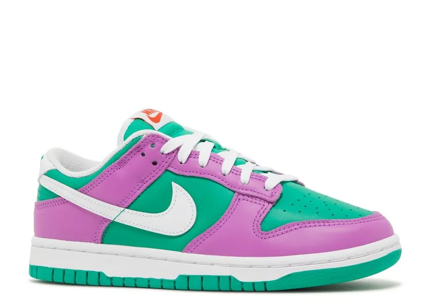 Modern Design Street Run Nike Dunk Low Stadium Green Fuchsia