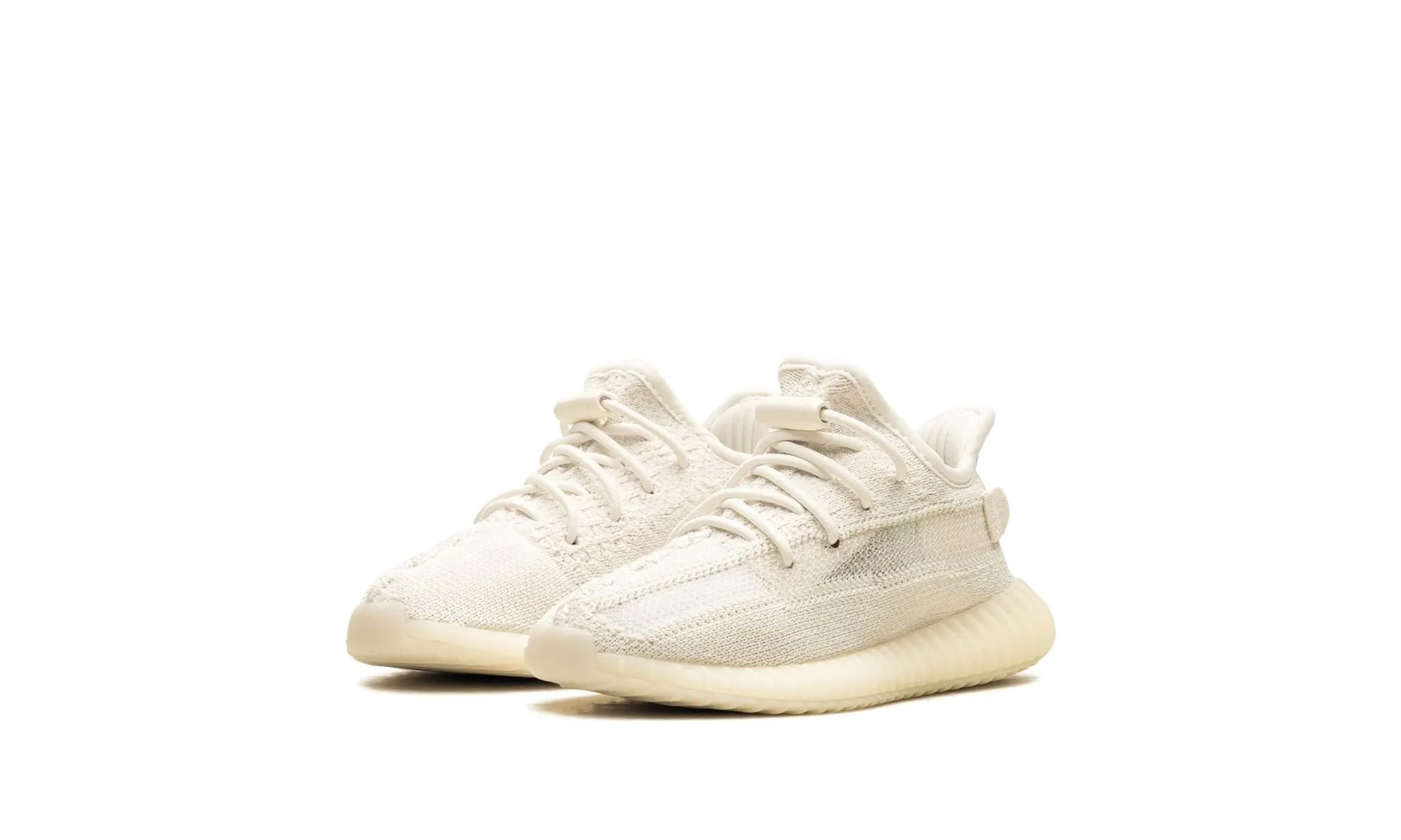 Travel Outfit Traction Sole Adidas Yeezy Boost 350 V2 "Bone" Toddler