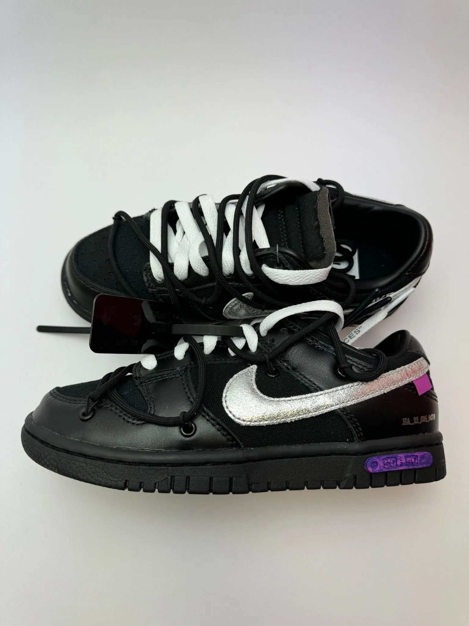 Nike Dunk Low Off-White "Lot 50" Score Hike