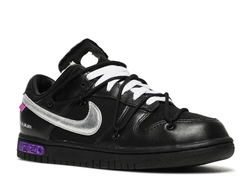 Nike Dunk Low Off-White Lot 50 Fitness Ready