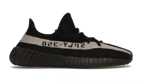 Lined Inside adidas Yeezy Boost 350 V2 Core Black White