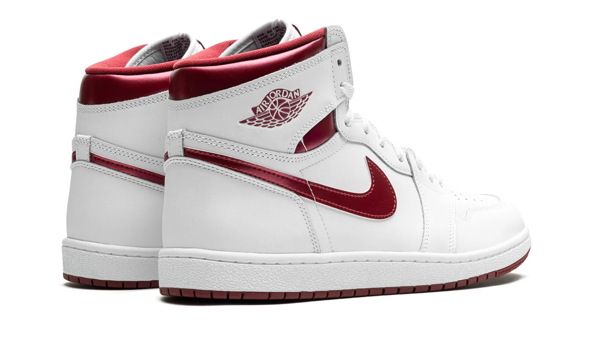 Easy Slip-On Air Jordan 1 Retro High '85 OG 'Metallic Burgundy'