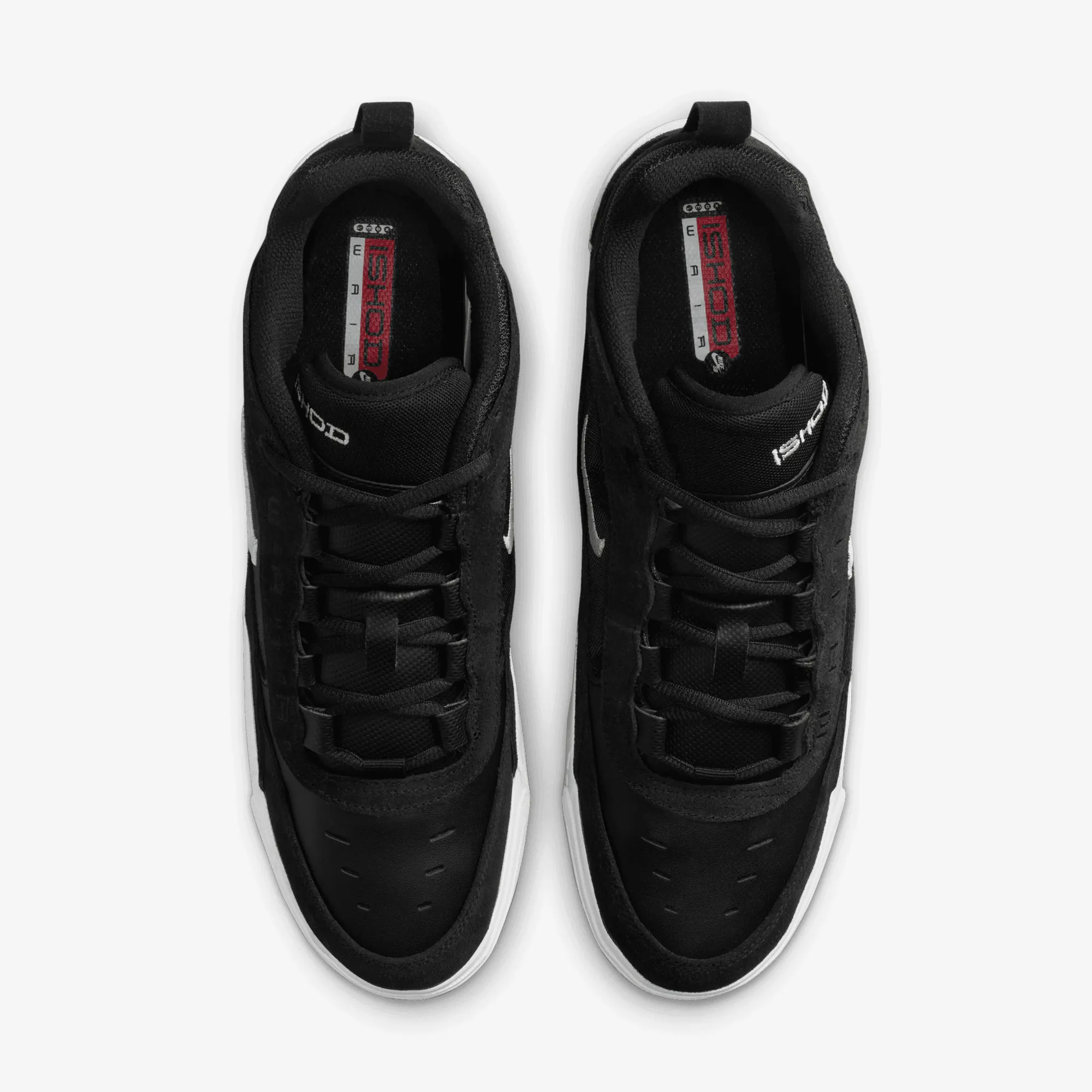 Nike | AIR MAX ISHOD { BLACK/WHITE-BLACK-BLACK AI Path
