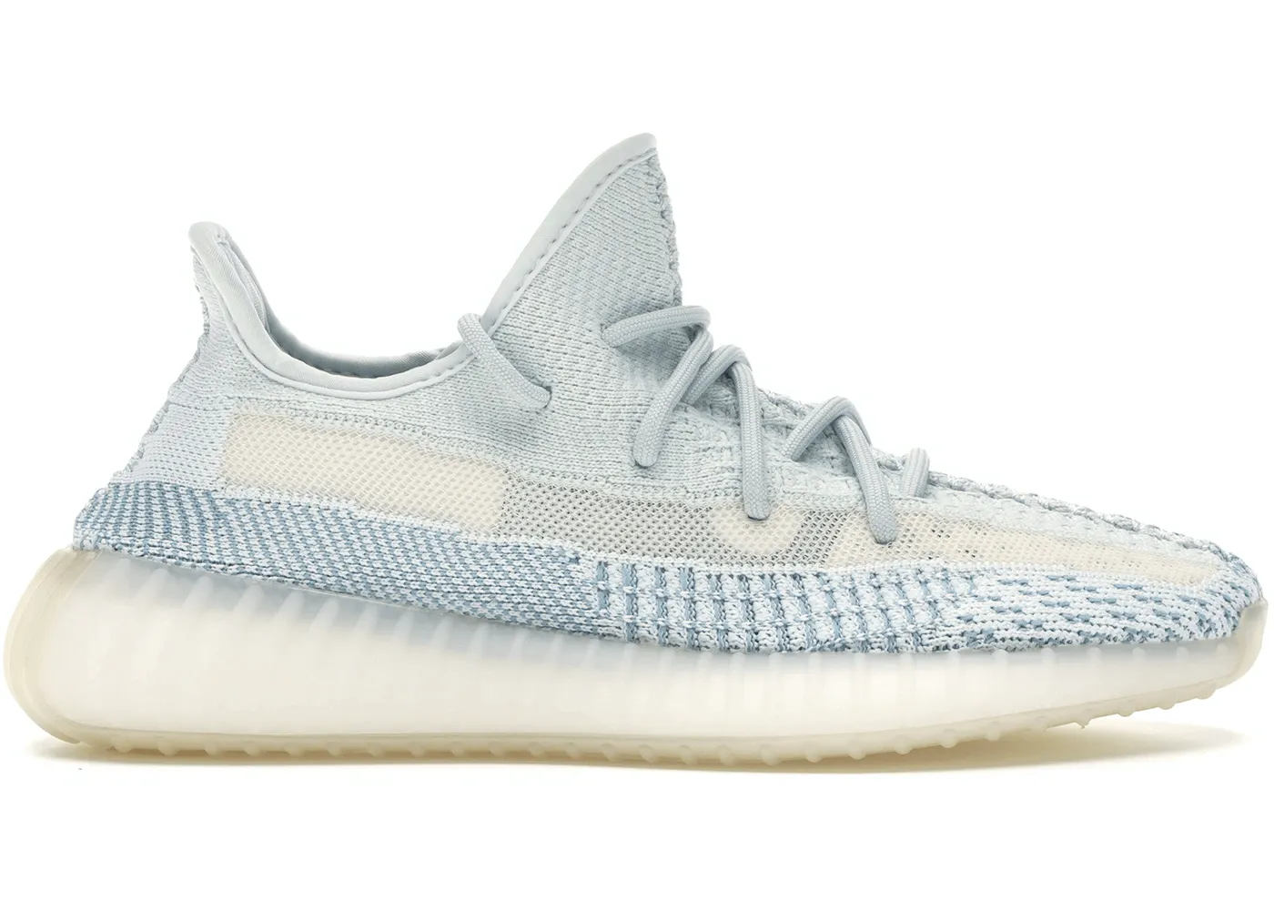 Light Journey adidas Yeezy Boost 350 V2 Cloud White (Non-Reflective)
