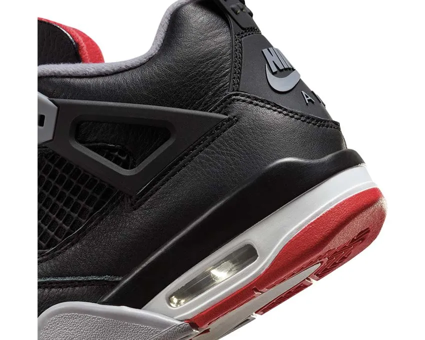 Durable Construction Cruise Wear Air Jordan 4 Retro GS "Bred Reimagined"